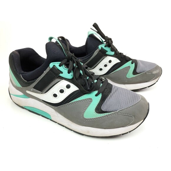 Saucony Grid 9000 Reverse Mint Green Size 11.5 Mens - Picture 1 of 11